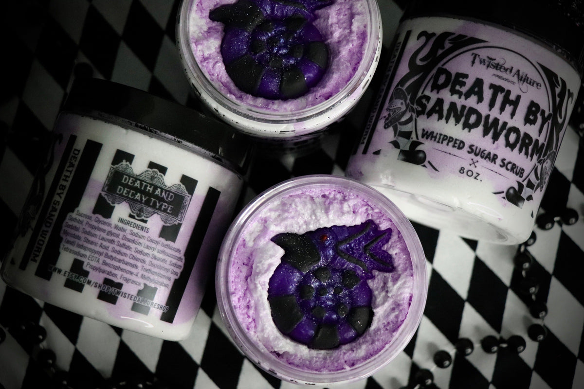 Death by Sandworm  Sugar Scrub